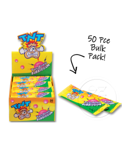 TNT Tutti Frutti Flavour Gum 50pce Box Single