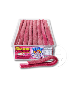 TNT Turbo Tubes Sour Strawberry 30pc Tub