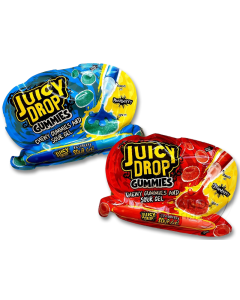 Juicy Drop Gummies with Sour Gel Pen Box of 16