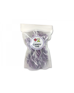 Twirly Lollipops 24pc Bag Purple