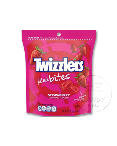 Twizzlers Filled Bites Strawberry Hang Bag Box of 9