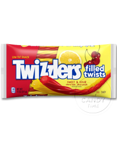 Twizzlers Sweet & Sour Filled Twists Bag Box of 12