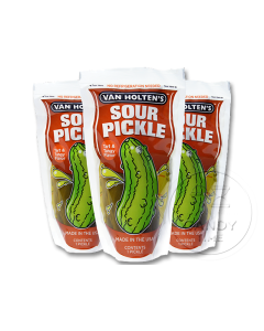 Pickle in a Pouch - Jumbo Sour Pickle Single