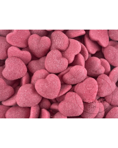 Vidal Jelly Filled Strawberry Hearts 1kg Bag