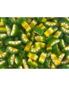 Vidal Lemon Lime Liquorice Slices 1.5kg 250pce Bag