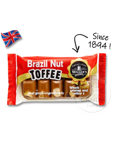 Walkers UK Toffee Bar Brazil Nut Box of 10