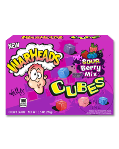 Warheads Sour Berry Mix Cubes Video Box Single