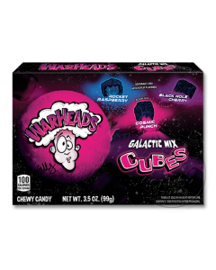 Warheads Sour Galactic Cubes Video Box of 12