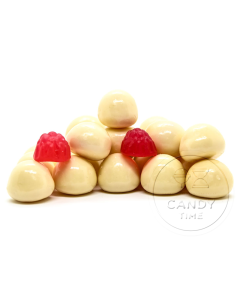 Premium White Chocolate Raspberry Jellies 7kg Box