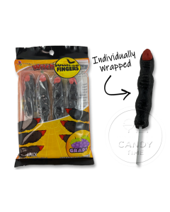 Witch Lollipop Fingers 4 Pack