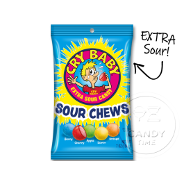 Cry Baby Extra Sour Chews Bag Single