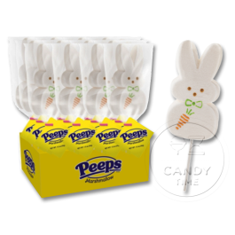 PEEPS Giant White Bunny Pop Box of 12
